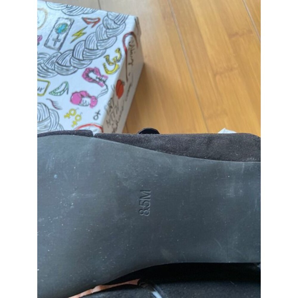 Jeffrey Campbell Charlin Bow Black Mule Size 8.5 - Picture 5 of 6